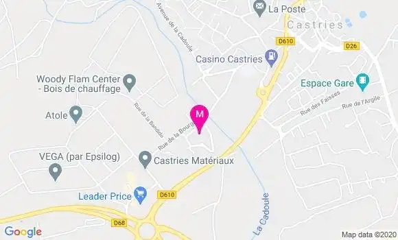Localisation Dr Cécile Piquet