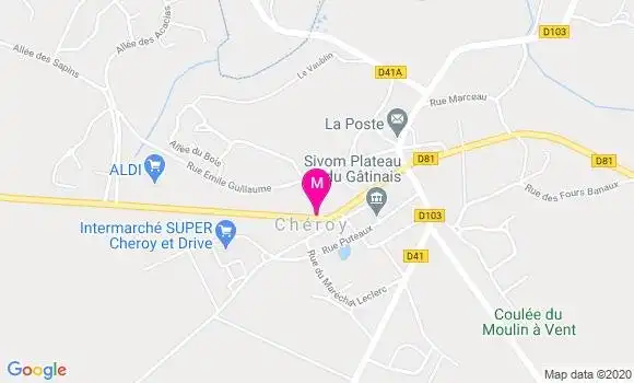 Localisation Dr Philippe Gibert