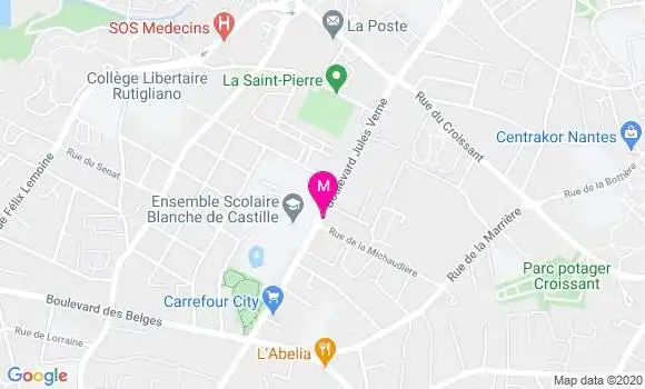 Localisation Dr Georges Dahan