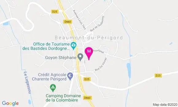 Localisation Dr Pierre Bert