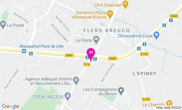 Localisation Dr Franck Watine