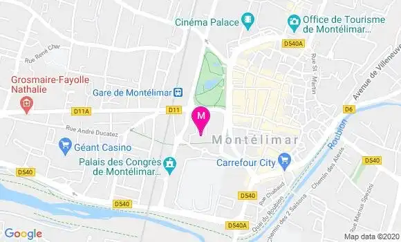 Localisation Dr Amelie Carbonnelle Puscian