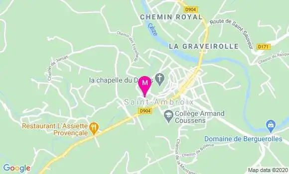 Localisation Dr Céline Dauphin