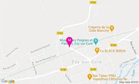 Localisation Dr Sandrine Dupayrat