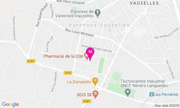 Localisation Dr Samy Jaffre