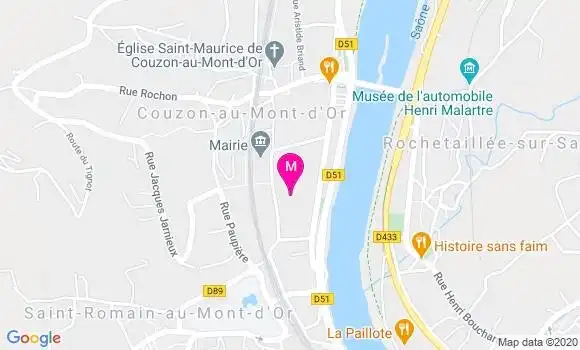 Localisation Dr Gilles Darne