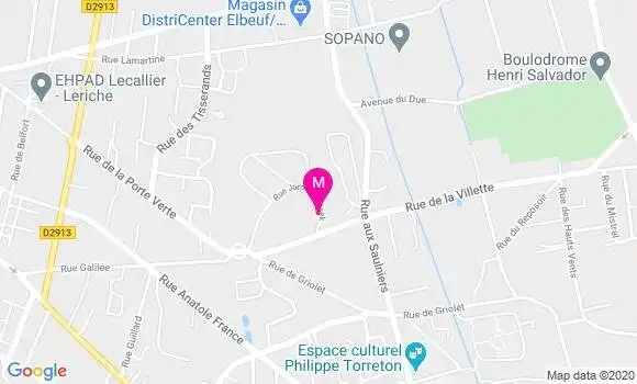Localisation Dr Thierry Breton