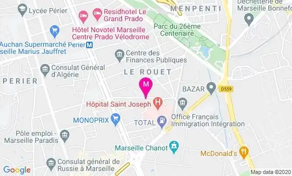 Localisation Dr Amina Masseboeuf
