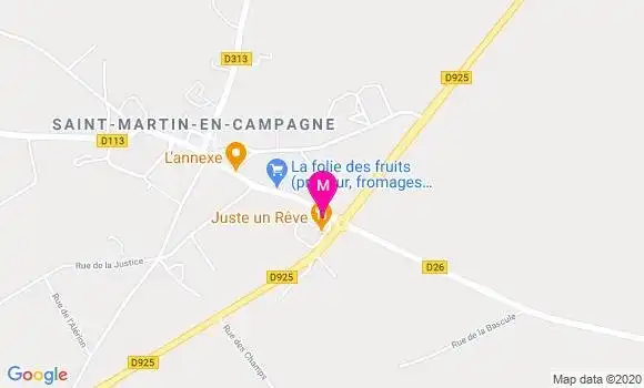 Localisation Dr Fabienne Isaert