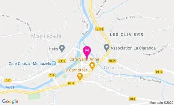 Localisation Dr Marie Douce Arnaud