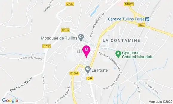 Localisation Dr Bernard Rougier