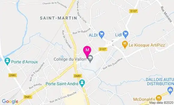 Localisation Dr Jean Pierre Szanto