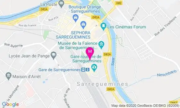 Localisation Dr Abdelhamid Gheraissa