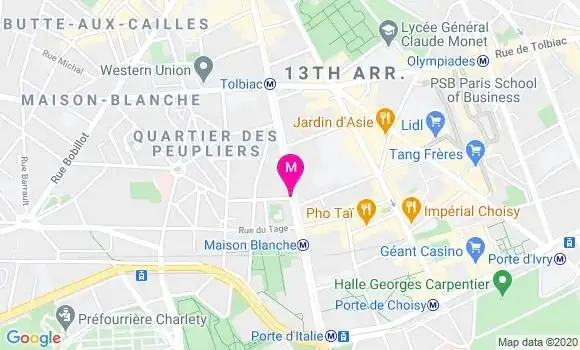 Localisation Dr Elisabeth Abdoucheli Dejours