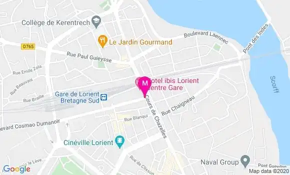 Localisation Dr Jean François Le Poder