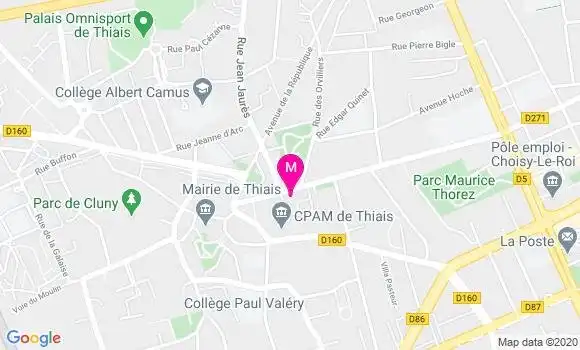 Localisation Dr Agnès Corcos