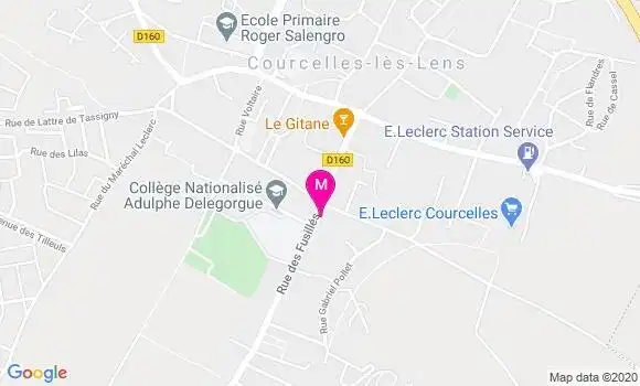 Localisation Dr Sylvie Carton