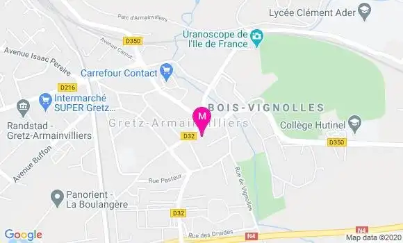 Localisation Dr Bruno Clarys
