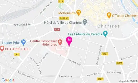 Localisation Dr Mortada Adjim
