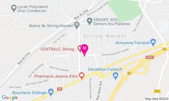 Localisation Dr Eric Cinqualbre