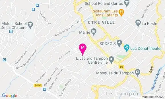 Localisation Dr Jean Philippe Baguet