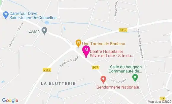Localisation Dr Pascal Caboret
