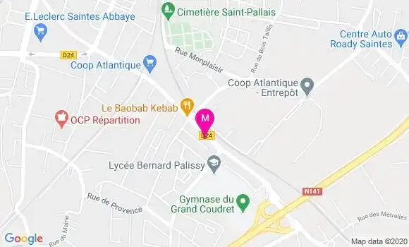 Localisation Dr Gérard Breuil