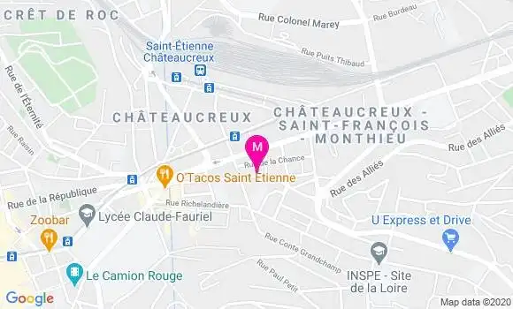 Localisation Dr Nicolas Ruel