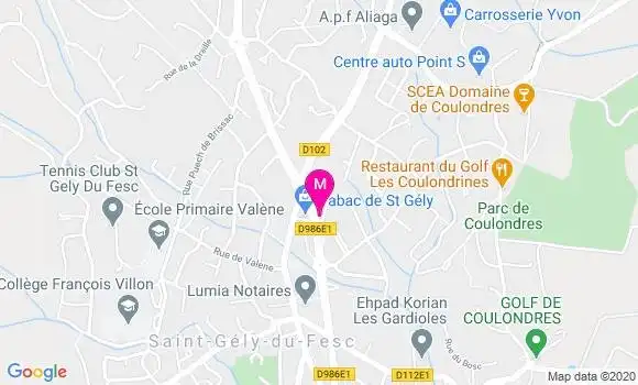 Localisation Dr Marie Giacardy