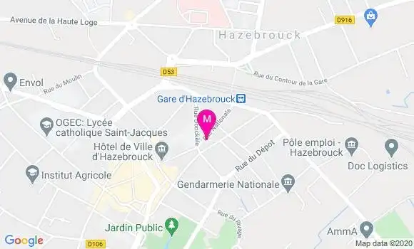 Localisation Dr Florence Carre