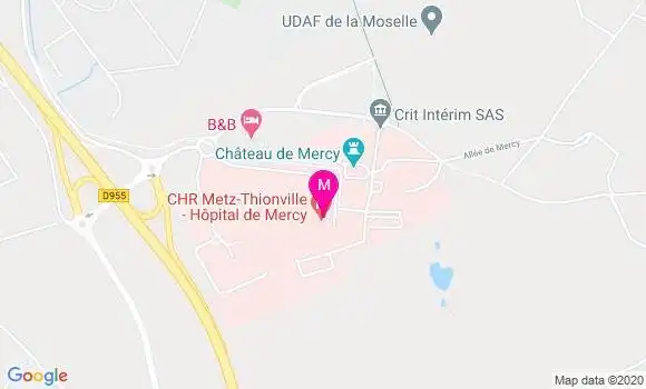Localisation Dr Noël Blettner