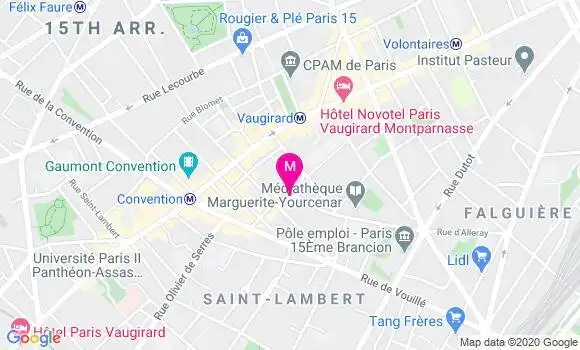 Localisation Dr Evelyne Taslitzky
