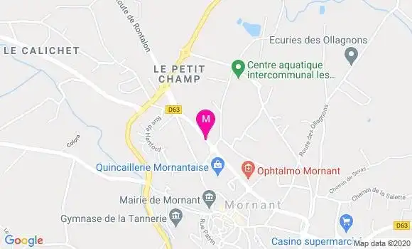 Localisation Dr Alain Ferrand