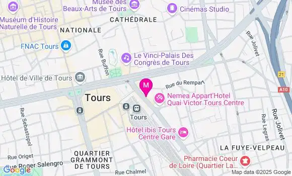 Localisation Dr Hubert Coispeau