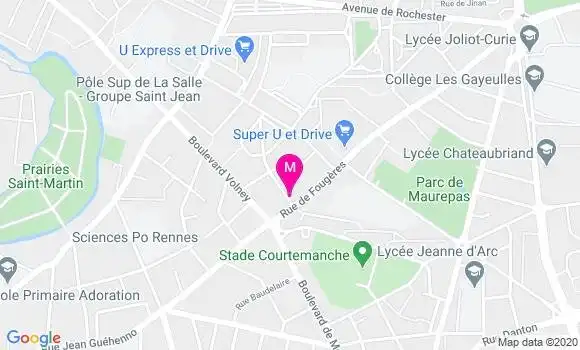 Localisation Dr Sosane Gault
