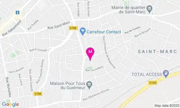Localisation Dr Guillemette Simoni