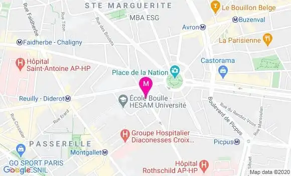 Localisation Dr Yves Kagan