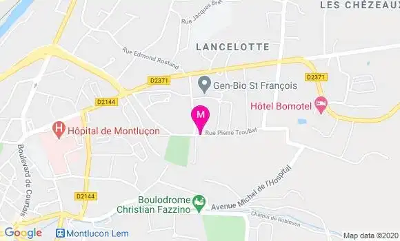 Localisation Dr Delphine Mahoux