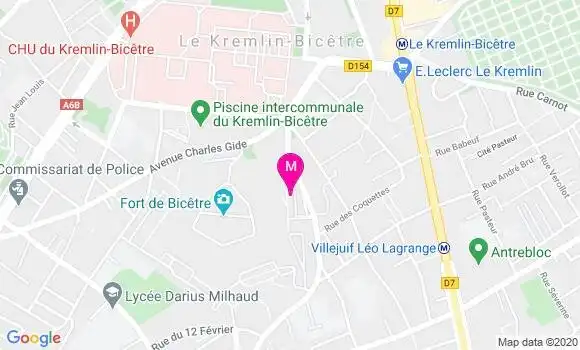 Localisation Dr Nathalie Coulon