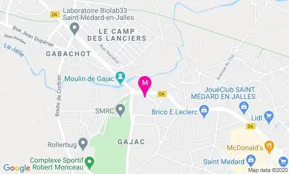 Localisation Dr Nathalie Serin