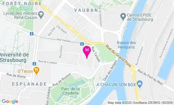 Localisation Dr Ana Podjarny