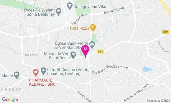 Localisation Dr Thierry Balanca