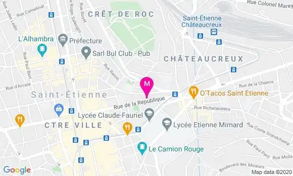 Localisation Dr Louisa Ahres