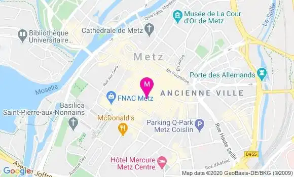 Localisation Dr Martine Ferrand