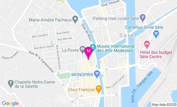 Localisation Dr Jean Marc Bernier