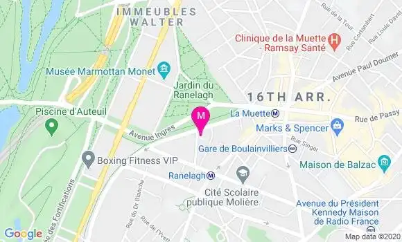 Localisation Dr Pascale Michon Raffaitin