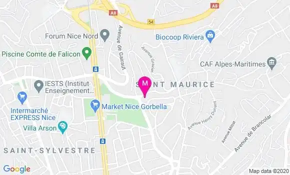 Localisation Dr Karine Cuttaia