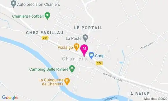 Localisation Dr Fabienne Lecourt