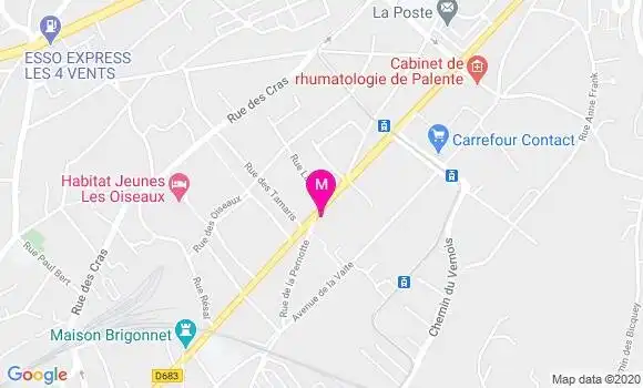 Localisation Dr Pascal Bouhier