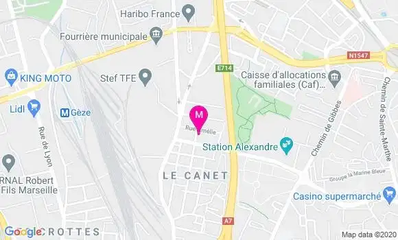 Localisation Dr Armand Gallo